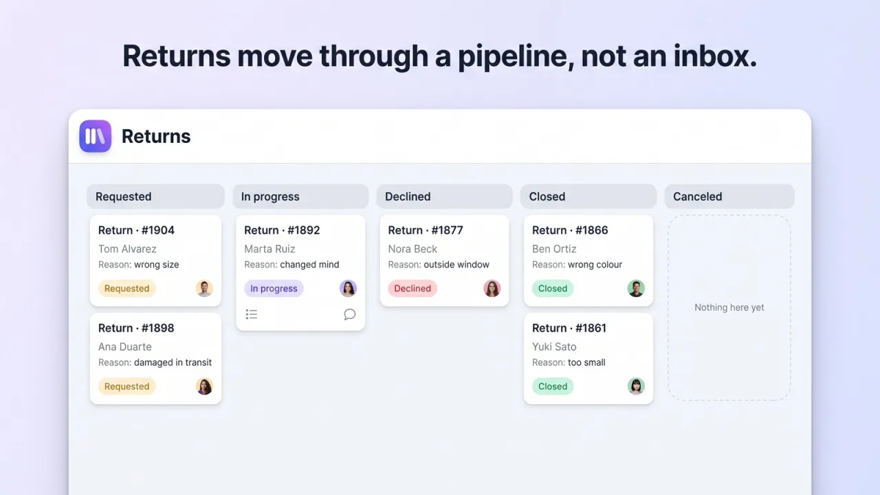 Decknote — Orders on Kanban Boards screenshot 4
