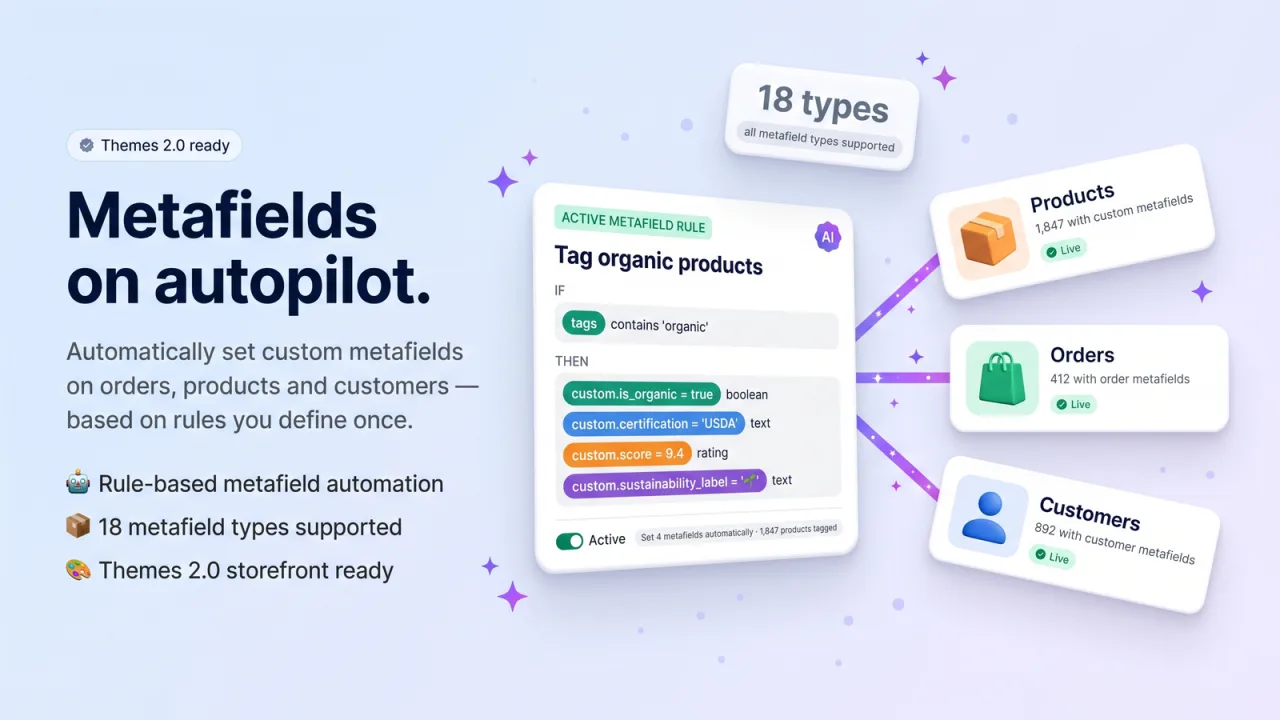 Easy Metafields screenshot 1