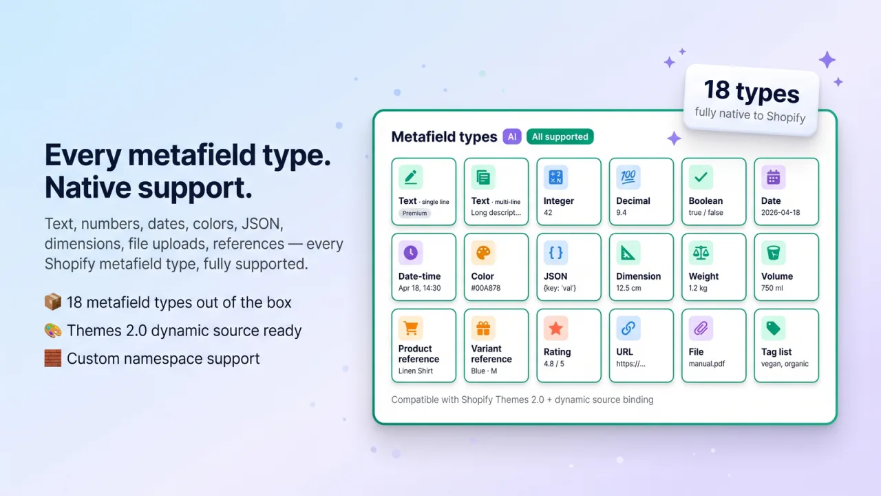 Easy Metafields screenshot 2