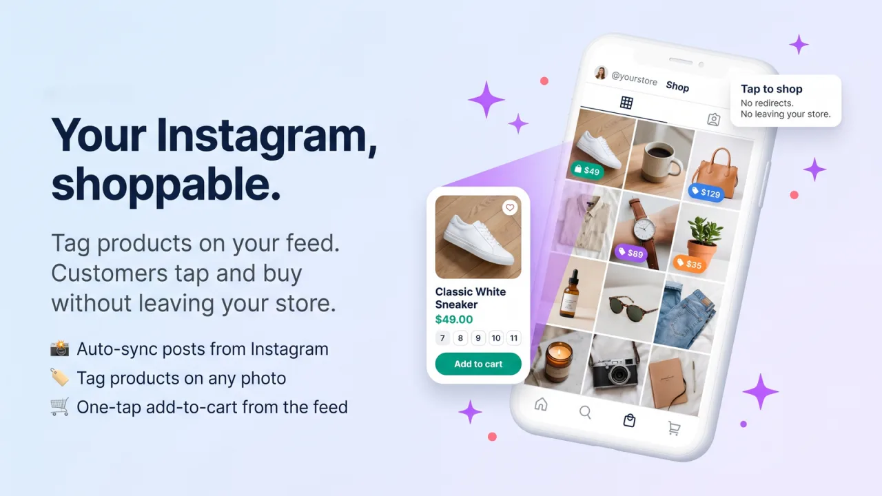 Feedfy: Instagram Shop screenshot 1