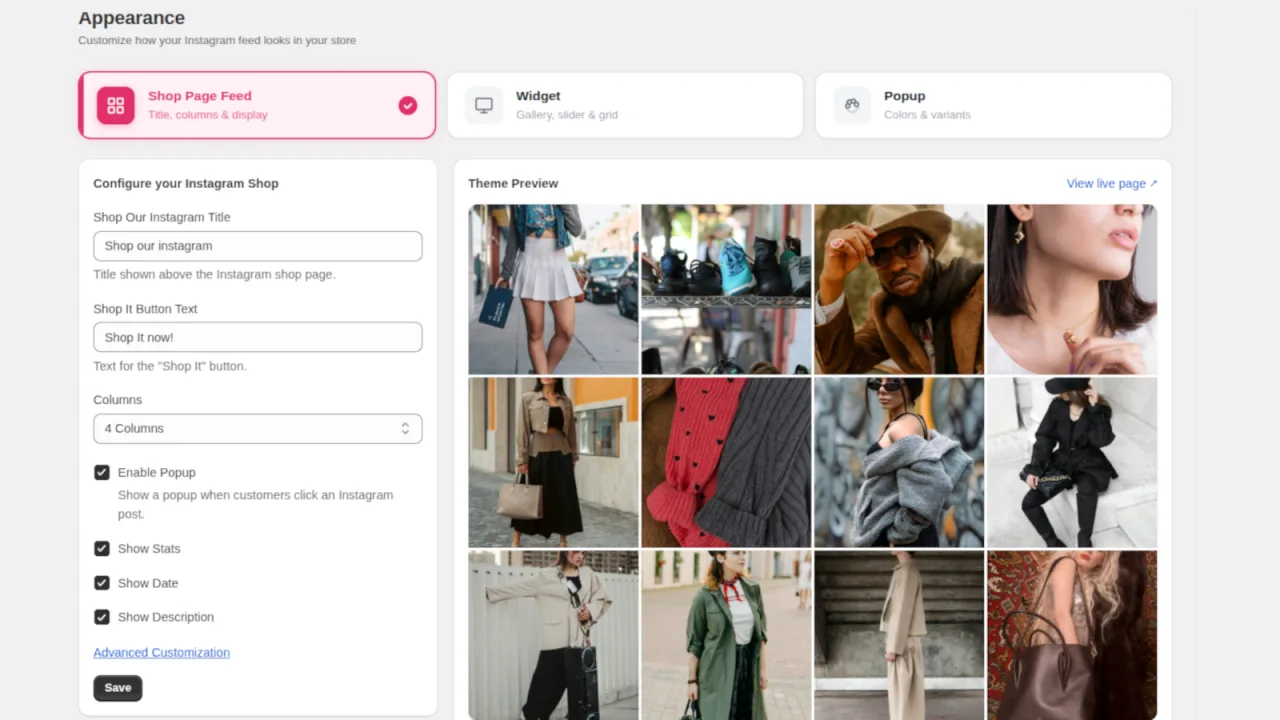 Feedfy: Instagram Shop screenshot 2
