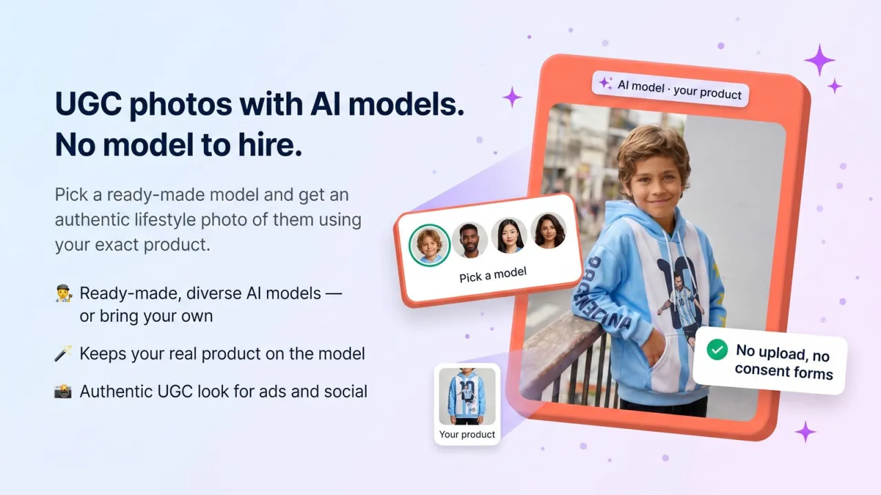 UGC Publisher: AI Photo Studio screenshot 3