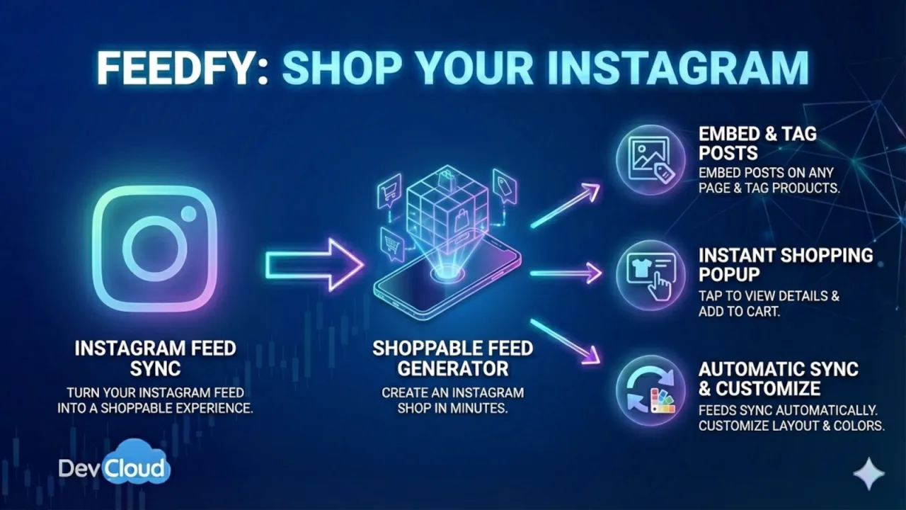 Feedfy: Instagram Shop screenshot