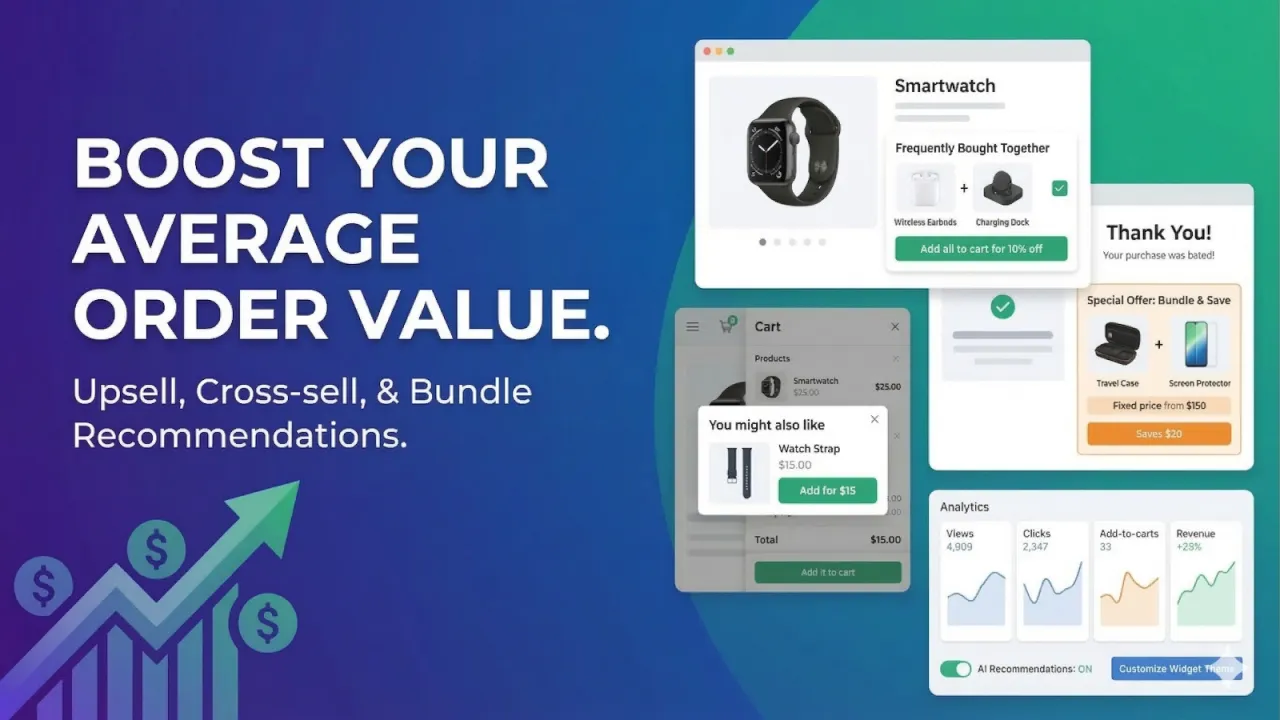 Smart Upsell and Bundles Lab screenshot